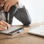 Schreib-App für das Schreiben auf dem Tablet mit Stift